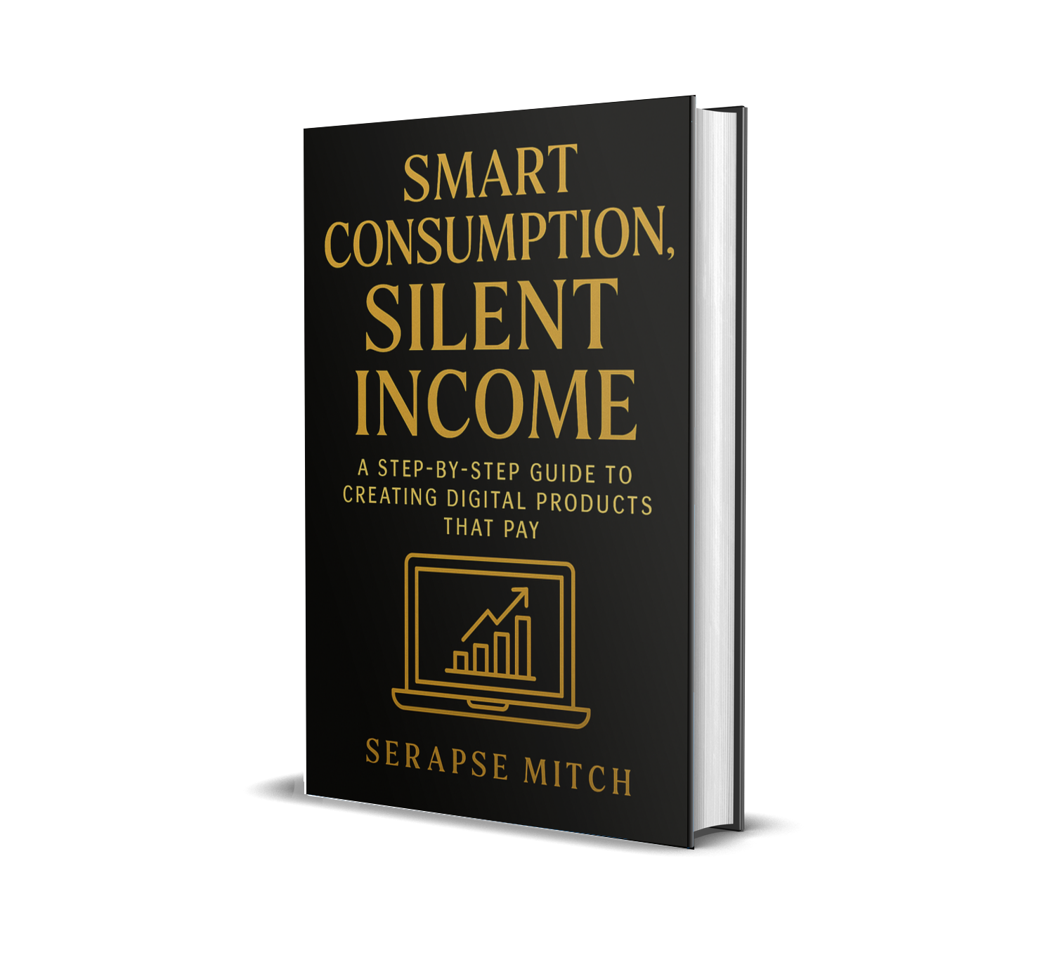 Smart Consumption, Silent Income 3D Mockup
